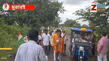 হর ঘর তিরাঙ্গা কর্মসূচীকে বাস্তবায়ীত করতে মুরারই-এ পদযাত্রা ও জাতীয় পতাকা বিতরণ কর্মসূচী