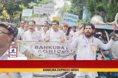 সসারের ব্যবসায়ীদের ডেপুটেশন বাঁকুড়ায়।