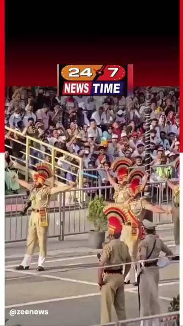 कल का ट्रेलर आज ही देख ले पाकिस्तान,अटारी-वाघा बॉर्डर से आईं जोश भरने वाली तस्वीरें #IndependenceDay