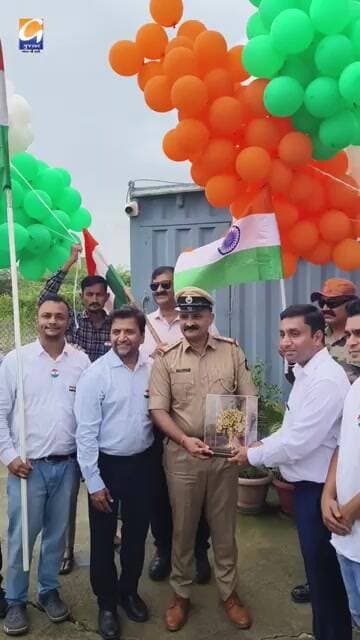 વાગરા: તિરંગાની શાનમાં સાયખા GIDC, ઉદ્યોગકારો અને પોલીસ અધિકારીઓ જોડાયા ભવ્ય યાત્રામાં