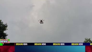 ড্রোনে উড়ল জাতীয় পতাকা, অভিনব কায়দায় বীরভূমের ময়ূরেশ্বরের কোটাসুর কৃষি দপ্তর অফিসে স্বাধীনতা দিবস উদযাপন।