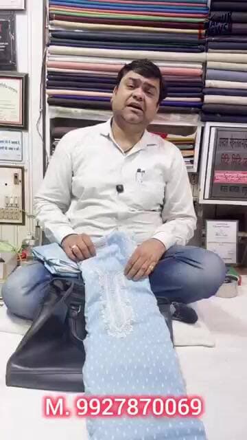 कॉटन का शानदार सूट लेने के लिए पहुंचें "रामदास मोहनलाल माहेश्वरी बजाज" पर: 9927870069