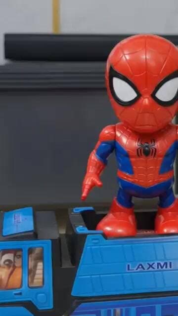 Spiderman wishing Aug15 Happy independence Day