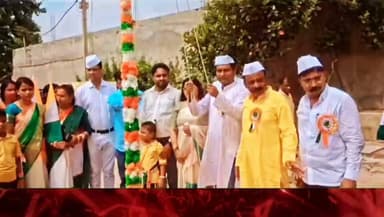 मानिकपुर के वर्षा हॉस्पिटल में धूमधाम से मना 80वां स्वतंत्रता दिवस