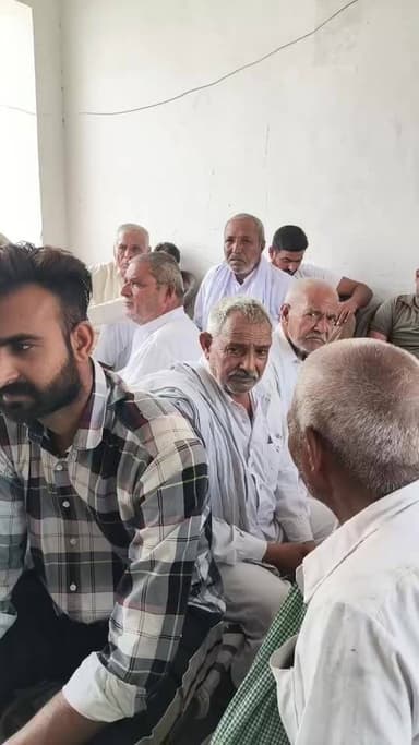 सफीदों कांग्रेस के ब्लॉक अध्यक्ष रणवीर भूसलना का गांव में हुआ जोरदार स्वागत
