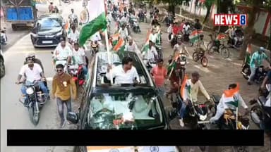 Bahraich:- १५ अगस्त को धूम धाम से पत्रकारों ने निकाली विशाल तिरंगा यात्रा,,