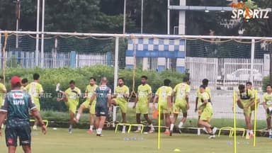 জামশেদপুর এফসির বিরুদ্ধে মাঠে নামার আগে শেষ মুহুর্তের প্রস্তুতিতে মোহনবাগান...
#RaySportz #MohunBagan #DurandCup #IndianFootball