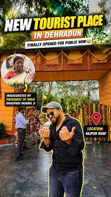 New Tourist Place in Dehradun ЁЯдй
-
ЁЯУН Rashtrapati Tapovan
Location: Rajpur Road, Dehradun
-
-
#dehradun #dehradunlove #dehraduncity #dehradundiaries #dehradunblogger #dehradunbloggers #dehradunloveтЭдя╕П #dehradunnews #dehraduntourist #touristplace #tourism #dehraduninfluencer #influencer #influencers #dehradoon #dehradoondiaries #dehra #rashtrapatibhavan #rashtrapatitapovan