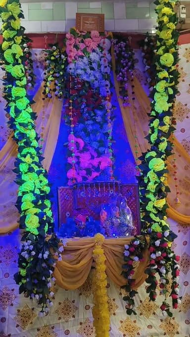 सावन में झूला झूल रहे राधे संग कुंज बिहारी #viralreels #nonfollowers #foryouシ #trending