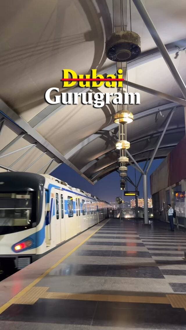 Dubai ❌ Gurugram ✅
#noida #insta #instagram #explorepage #instagood