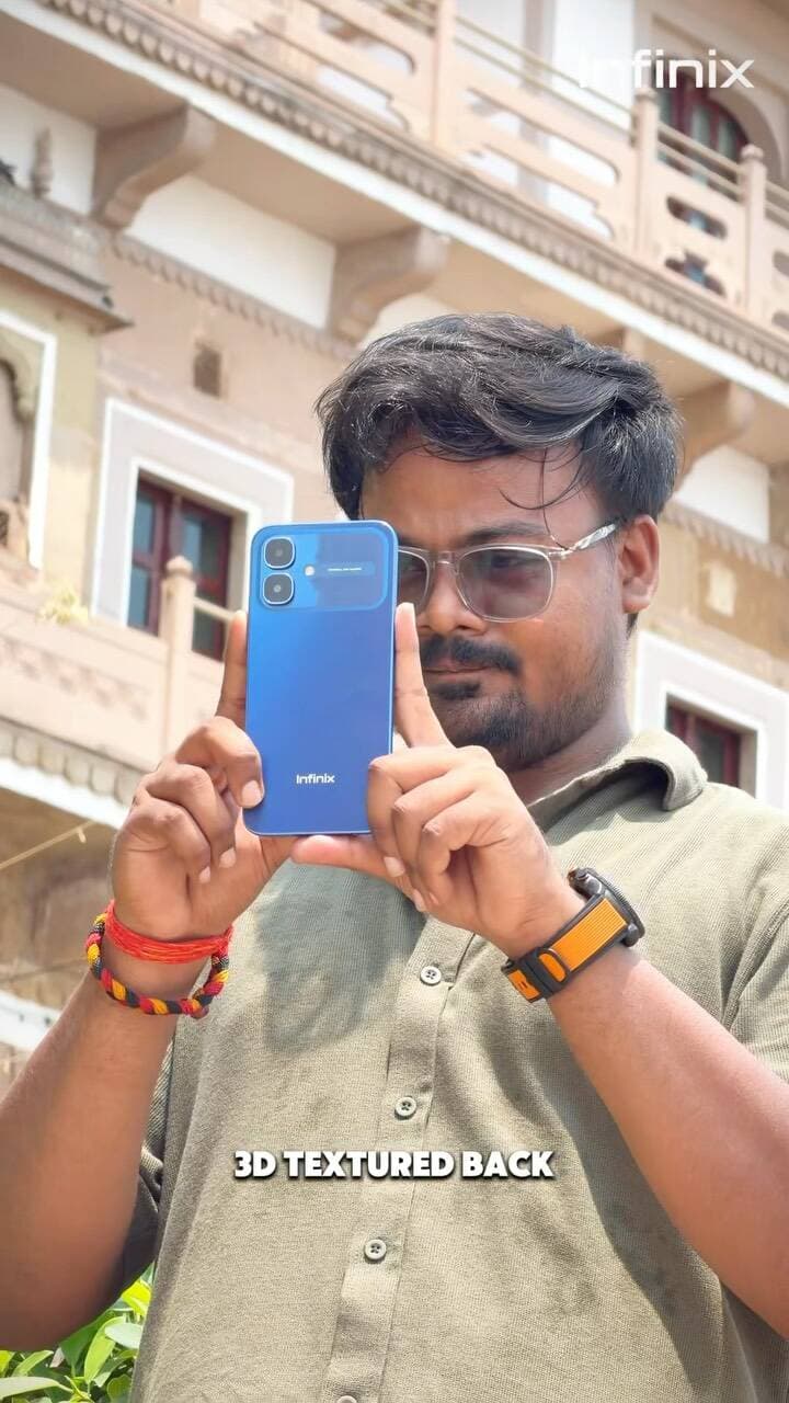Infinix SMART 20 📱🔥 — Banaras ke har mood ke liye SMART choice!
Banaras ki galiyan ho ya Ganga ke ghaat… har moment ke liye chahiye ek aisa smartphone jo style ke saath performance bhi de. ✨
7.7mm slim design, 5200mAh battery, 120Hz display & 700 nits brightness — all packed into the SMART 20. ⚡
IP64 protection, 1.5m drop protection aur 25,000+ drop tests ke saath ye phone adventure ke liye bhi ready hai. 💪
Aur Folax AI, Ultra Link & 3-mode Noise Cancellation jaise smart features everyday use ko banate hain aur bhi easy. 🤖📱
Smooth. Slim. Solid. — Infinix SMART 20.
Apne nearest store par SMART 20 ko zaroor check karein! 👀
SEO Keywords:
Infinix SMART 20, Infinix Smart 20, Infinix SMART 20 India, Infinix smartphone, Infinix phone, SMART 20 features, Infinix SMART 20 features, 5200mAh battery smartphone, 120Hz display phone, slim smartphone, budget smartphone, AI smartphone, Folax AI, Ultra Link, Infinix India, latest Infinix phone, affordable smartphone, best budget phone, smartphone India, Banaras smartphone, Varanasi smartphone
Hashtags:
#InfinixSMART20 #Infinix #SMART20 #InfinixIndia #Smartphone TechReels MobilePhone BudgetSmartphone SmartphoneIndia FolaxAI UltraLink 120HzDisplay 5200mAhBattery Banaras Varanasi Kashi BanarasReels VaranasiReels TechInIndia