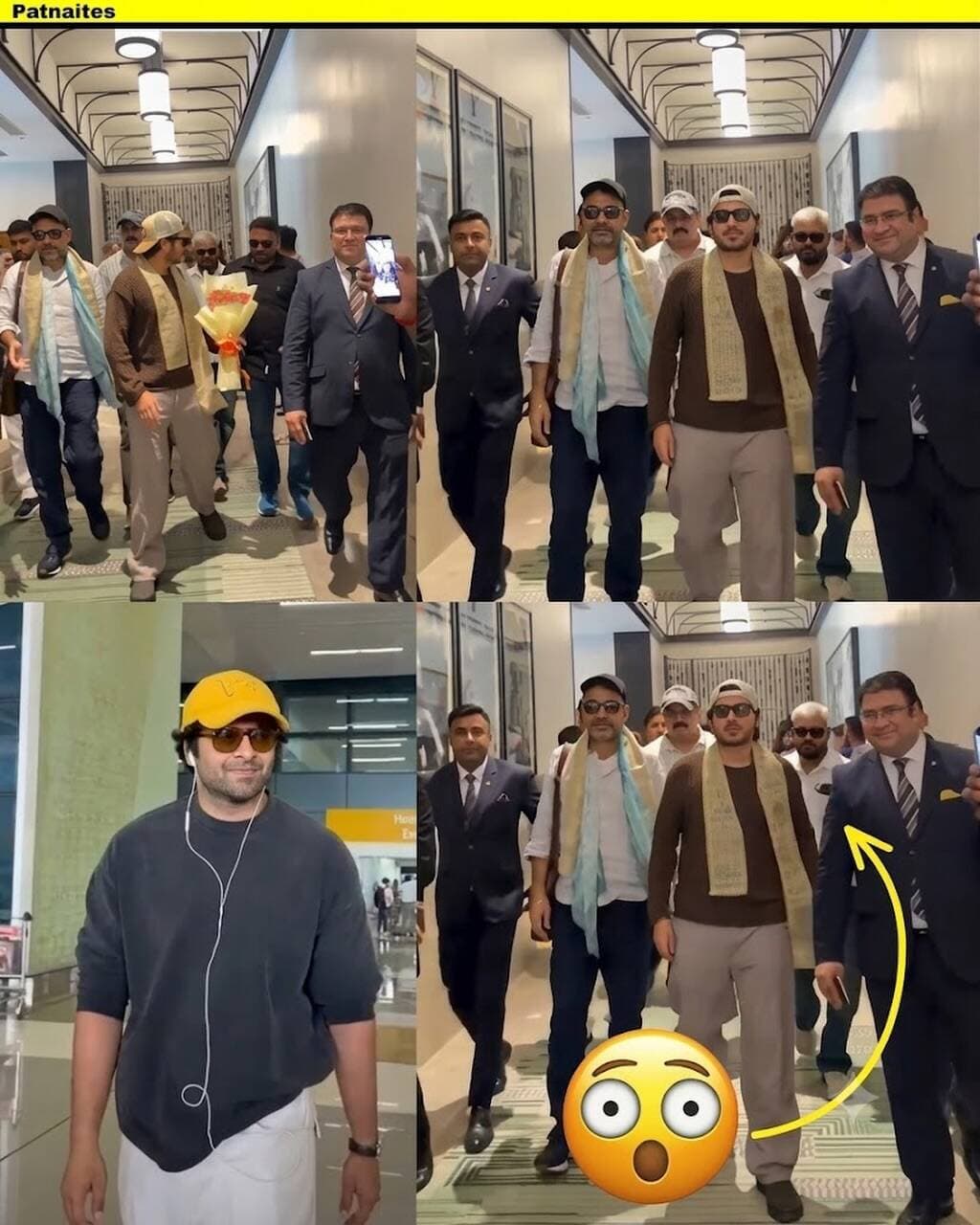 The real kings of Mirzapur have landed in Bihar! ЁЯОмЁЯФе
Actors Pankaj Tripathi and Ali Fazal created a frenzy at Patna airport this morning as they arrived for the promotions of their upcoming blockbuster, Mirzapur: The Movie.
The duo is set to host a massive fan interaction event at ISM Patna today. Fans are buzzing with excitement to see the rivals together in the city. Will they bring the bhaukaal from Purvanchal to Patna? Stay tuned! ЁЯТгтЬи
.
.
.
.
.
<nis:link nis:type=tag nis:id=mirzapurteaminpatna nis:value=MirzapurTeamInPatna nis:enabled=true nis:link/> <nis:link nis:type=tag nis:id=kaleenbhaiya nis:value=KaleenBhaiya nis:enabled=true nis:link/> <nis:link nis:type=tag nis:id=guddupandit nis:value=GudduPandit nis:enabled=true nis:link/> <nis:link nis:type=tag nis:id=mirzapurthemovie nis:value=MirzapurTheMovie nis:enabled=true nis:link/>