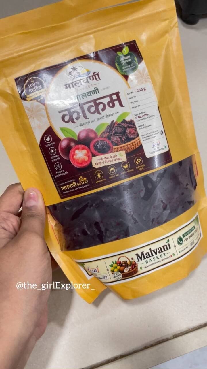 Exploring Maharashtrian Food 😋
#smallbusiness #startup #marathi #maharshtra #kokum
