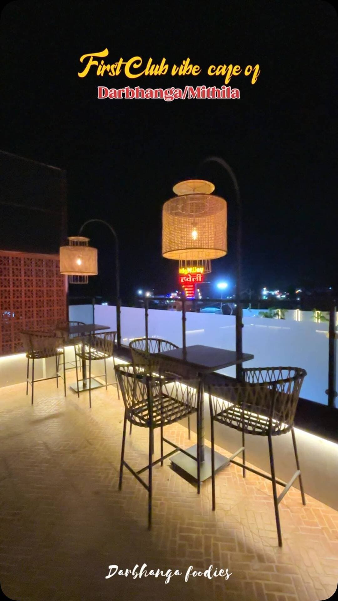 Something BIG is finally coming to the city… 🌃🔥
Introducing SEESHA SKY DECK — by Highway Haveli, the first Club Café of Darbhanga & Mithila, opening its doors this 15th August 2026! 🥂🎉
Imagine an elevated sky-deck experience where music, food, cocktails, conversations and breathtaking vibes come together under one roof. 🎶🍽️✨
This isn’t just another café.
This isn’t just another night out.
This is a whole new way to experience Darbhanga. 🖤
🌙 Sky-Deck Vibes
🎧 Club-Style Music & DJ Nights
🍽️ Premium Food & Beverages
✨ Luxury Ambience
🥂 Perfect Evenings & Late-Night Memories
📸 A New Hotspot Made For Your Feed
Whether it’s a night out with your squad, a special celebration, a date night, or simply a reason to dress up and step out — Seesha Sky Deck is where your next unforgettable night begins.
And yes…
Mithila’s nightlife is about to get a serious upgrade. 🚀🔥
📅 Grand Opening: 15th August 2026
📍 Seesha Sky Deck by Highway Haveli, Darbhanga
So mark the date, gather your people and get ready to experience something Darbhanga has never seen before.
15.08.2026 — The Sky Is Calling. 🌌
##HighwayHaveli #Darbhanga #Mithila #instagood