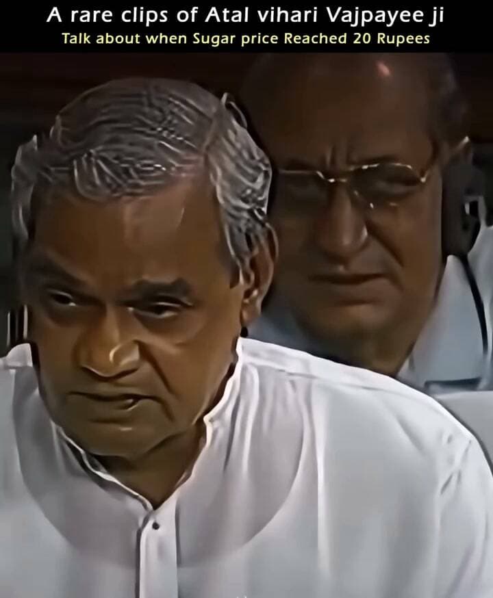 भाजपा के अपोजिशन में फिलहाल अटल बिहारी वाजपेयी के पुराने भाषण ही है... 👌👌