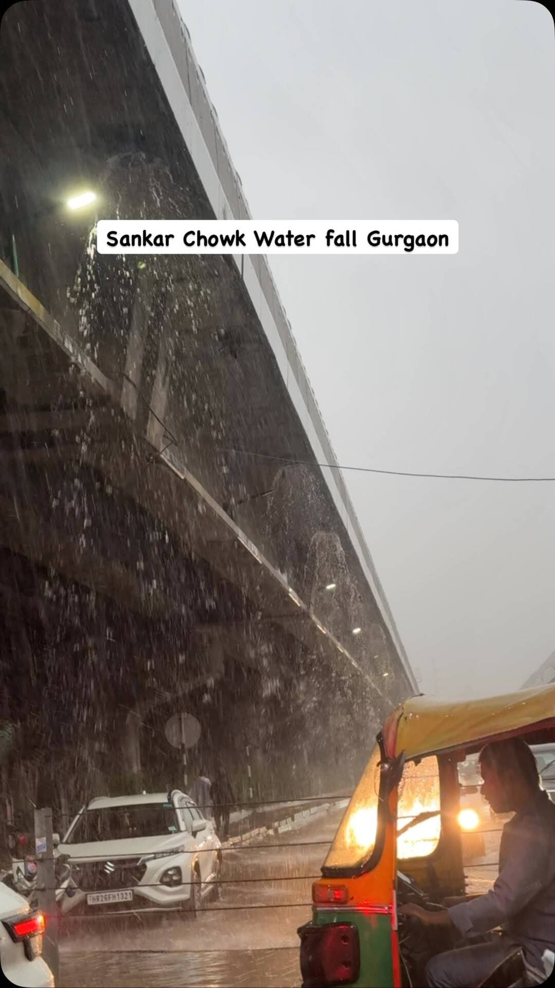 Sankar Chowk Water fall Gurgaon
