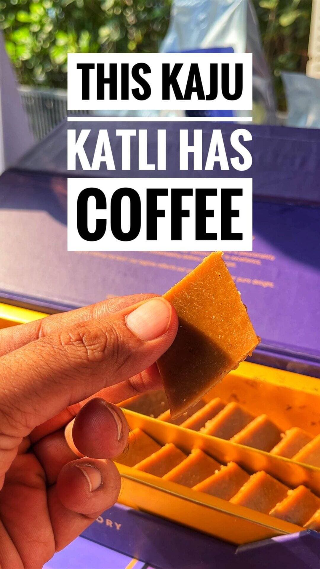 Coffee Kaju Katli for Rakhi? Yes, please! ☕️✨ This delicious twist on the classic Kaju Katli from @thf.india The Hazelnut Factory brings together the goodness of cashews with a coffee espresso flavour.
If you are looking for Raksha Bandhan gifts, Rakhi gifting ideas or Rakhi sweets that feel a little different, this could be a sweet surprise for your coffee-loving sibling. After all, Raksha Bandhan gifting doesn’t always have to mean the same old box of mithai! 😄
#RakshaBandhanGifts #RakhiGifts #RakhiSweets #kajukatli #TheHazelnutFactory