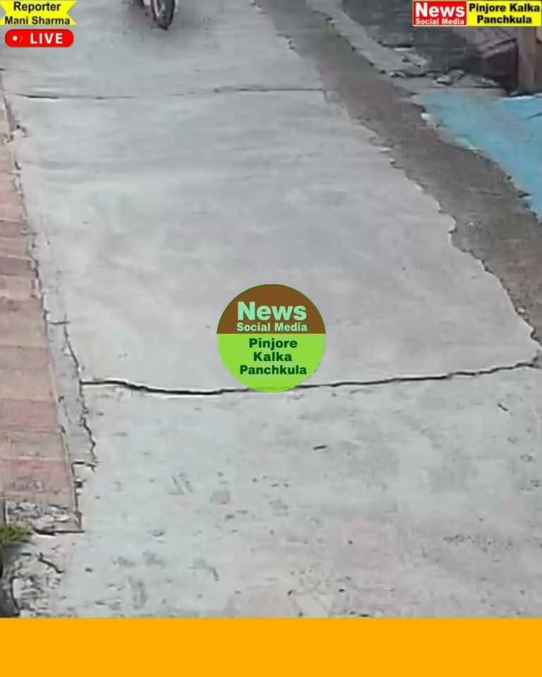 पिंजौर में निर्माणाधीन मकान से सरिया चोरी, CCTV में कैद हुए दो युवक।
Like /comment /share / follow instagram and you tube subscribe
https://nsmpkp.com News Social Media Pinjore Kalka Panchkula Reporter mani Pinjore / kalka 25-8-2026,
my E-mail:manisharma4009@ gmail.com what's app no:-9896944009
https://www.instagram.com/reel/Dcdl7B7Iel_/?igsi=MXRqcXkzY2s1MDk4Nw==
https://youtube.com/shorts/8jvX-2fbS3g?si=sOHDy-xzK92tPvSQ