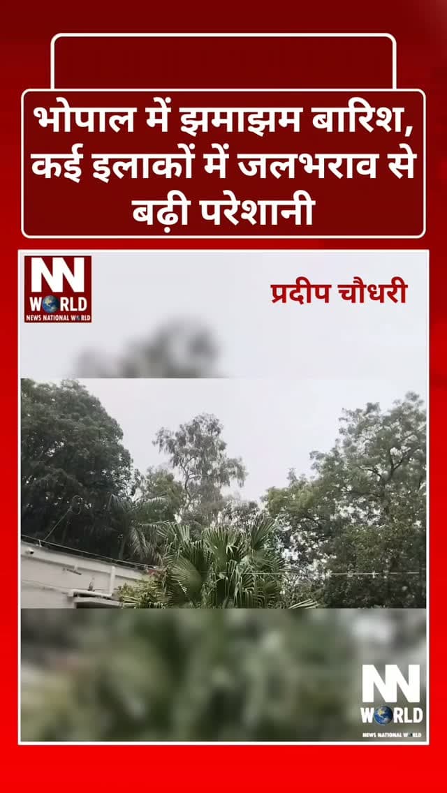 भोपाल में झमाझम बारिश, कई इलाकों में जलभराव से बढ़ी परेशानी
भोपाल। राजधानी में पिछले करीब दो घंटे से जोरदार बारिश का दौर जारी है। लगातार बारिश के चलते कई इलाकों में सड़कों पर पानी भर गया है, जिससे यातायात प्रभावित और कई जगह जाम की स्थिति बन गई है।
मौसम विभाग ने आज रात भारी बारिश की संभावना जताई है। ऐसे में लोगों से सावधानी बरतने और अनावश्यक रूप से घर से बाहर नहीं निकलने की अपील की जा रही है।
बारिश में सावधान रहें, अपना और अपनों का ख्याल रखें।
#Bhopal #BhopalRain #MadhyaPradesh #HeavyRain #RainAlert MPWeather Waterlogging BhopalNews WeatherUpdate RainUpdate