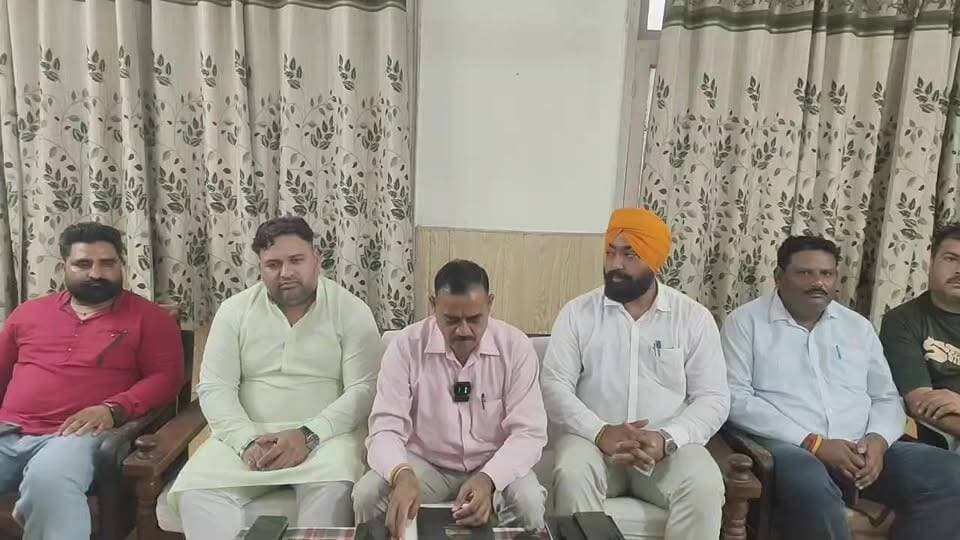 भाजपा मंडल पांवटा साहिब की पत्रकारवार्ता..