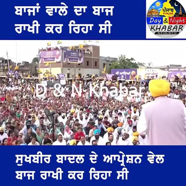 ਬਾਜਾਂ ਵਾਲੇ ਦਾ ਬਾਜ ਰਾਖੀ ਕਰ ਰਿਹਾ ਸੀ
