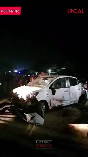 भटेवर में घर में घुसी अनियंत्रित कार,दो घायल