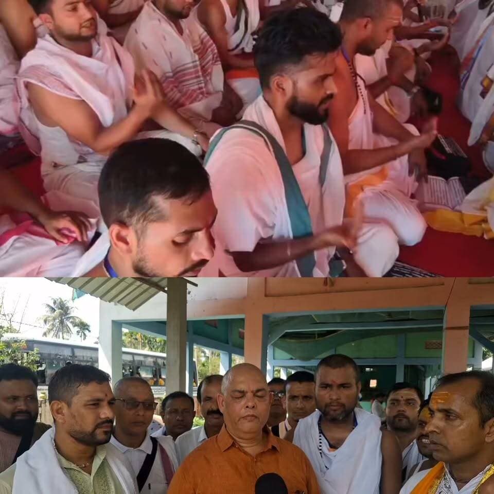 চাৰিবেদ মন্ৰৰে মুখৰিত হৈ পৰিছে বিশ্বনাথ জিলাৰ বিভিন্ন মঠ মন্দিৰ।
গমিৰিৰ স্বৰস্বতী মন্দিৰ, বিশ্বনাথ ঘাটৰ শিৱ মন্দিৰ, ৰাংছালী সাধু বস্তীৰ পীঠাম্বৰ পীঠ, গহপুৰৰ কল্যাণী দেৱালয় ইত্যাদি।
#public #friends #highlights #news #viral #reels #everyone #facebook #barta24x7