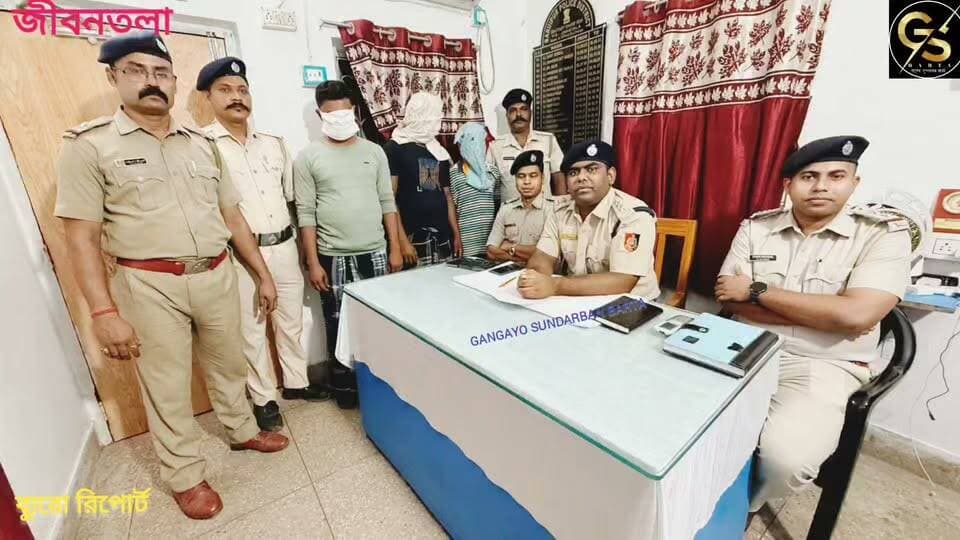 দুই মন্দিরে চুরি গ্রেফতার তিন,উদ্ধার চুরি যাওয়া সামগ্রী,তদন্তে পুলিশ #gsb