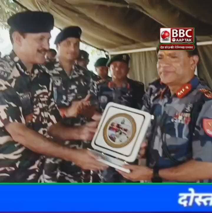 जटही सीमा नाके पर भारत–नेपाल के सुरक्षा अधिकारियों की समन्वय बैठक