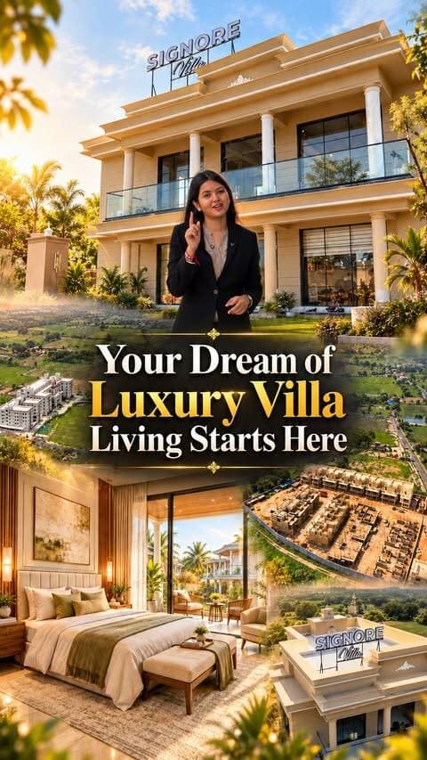 Luxury living is not just about a beautiful homeโitโs about space, privacy and a lifestyle that feels truly premium. โจ
Located near Dastan Circle, Amdavad, Signore Villa offers spacious 5 BHK luxury villas featuring 3 master bedrooms, 2 open terraces, large balconies and a timeless classical aesthetic.
With 8,000+ sq. ft. of common development, 40-ft-wide roads and 14+ lifestyle amenities including a clubhouse, banquet hall, landscaped garden, yoga deck, jogging track and childrenโs play area, every detail is designed for elevated living.
Limited to just 37 villas, starting from โน1.31 Cr onwards.
๐ Near Dastan Circle, Amdavad
#SignoreVilla #LuxuryVillas #Amdavad #5BHKVilla #LuxuryLiving