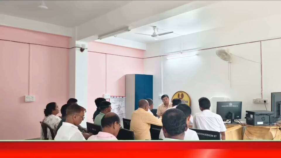 উত্তর ত্রিপুরায় NHM United Forum-এর ১৫ দফা দাবিতে ডেপুটেশন।
