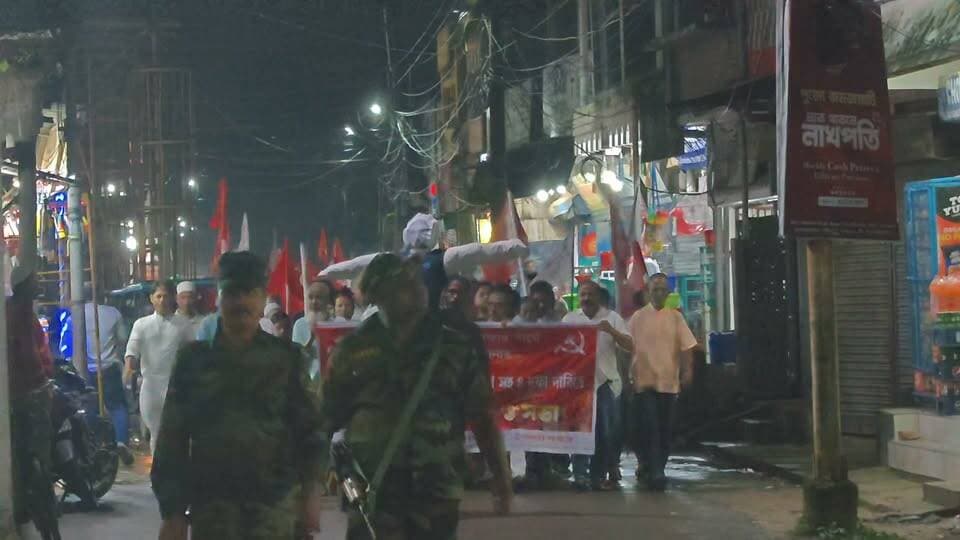 জ্ঞানেশ কুমারের পদত্যাগের দাবিতে কৈলাশহরে সিপিআইএমের বিক্ষোভ কর্মসূচি