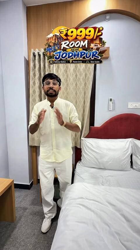 Comment “Hotel” for more details ❤️🙏
.
And follow @dreaming_world_07
.
Jodhpur hotel near railway station, jodhpur hotel, jodhpur budget friendly hotel, jodhpur travel, jodhpur couple stay, jodhpur hotel near paota, jodhpur airport, jodhpur family hotel, couple room in jodhpur, near me room, near me couple room, jodhpur video, jodhpur in winter, jodhpur travel spot, jodhpur blogger, jodhpur content creator, jodhpur
