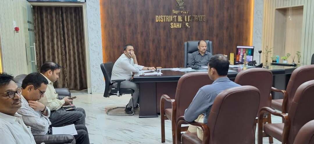 Google Meet के माध्यम से जिला समन्वय समिति एवं एग्री स्टैक परियोजना अन्तर्गत फार्मर रजिस्ट्री से संबंधित बैठक।
#CMSamrat
#samratchoudhary