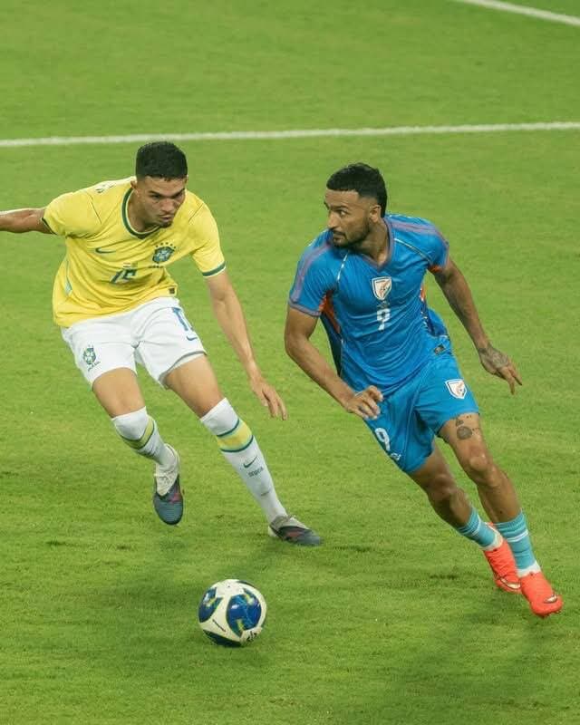 শেষ মুহূর্তে ফের গোল, ব্রাজিলের কাছে ৪-০ হারল ভারত