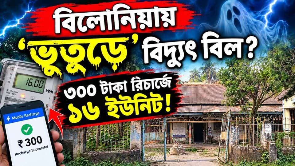 প্রিপেইড মিটারে ইউনিটের হিসাব নিয়ে বড় অ*ভিযো*গ! বিলোনিয়ায় বিদ্যুৎ দপ্তরকে ঘিরে উঠছে একাধিক প্রশ্ন....
#Belonia #PrepaidMeter #ElectricityComplaint #PowerService #TripuraBulletin