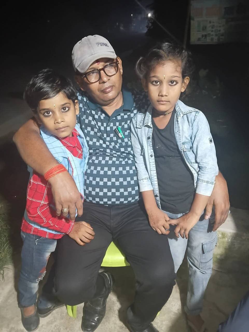 दोनों प्यारी लाडली बेटियां रानी..किरण यादव और विष्णु प्रिया...