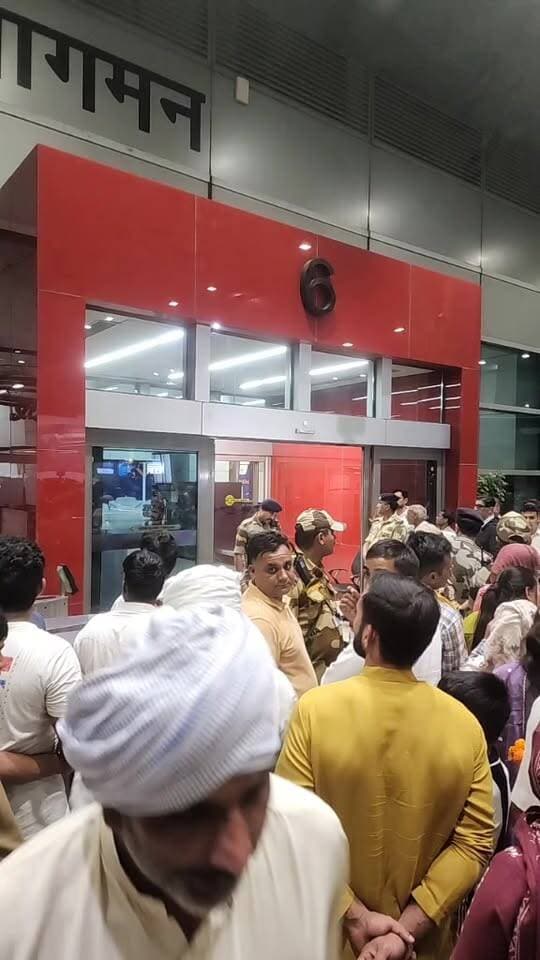 एशियन गेम्स 2026 मैं हरियाणा का नाम रोशन करने वाले खिलाड़ियों का दिल्ली एयरपोर्ट पर स्वागत