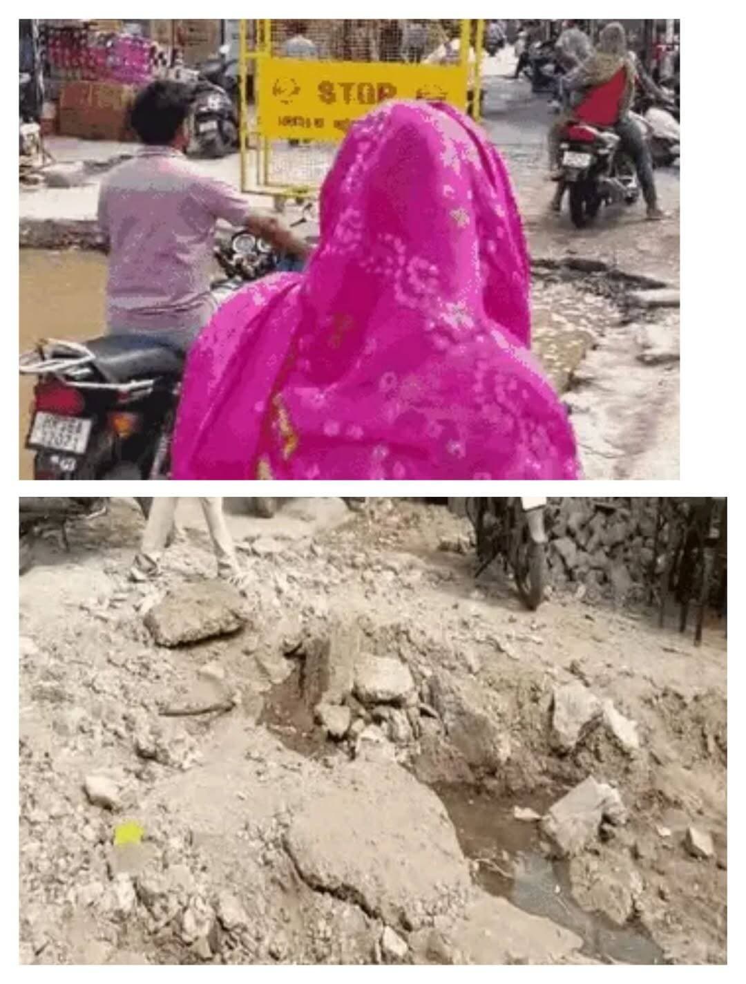 रेवाड़ी में 40 दिन से सड़क खोदकर छोड़ी,:व्यापारियों ने सड़क निर्माण कर रहे ठेकेदार की कार्यप्रणाली पर भी सवाल उठाए, उनका आरोप है कि टेंडर लेने वाले ठेकेदार ने काम आगे किसी अन्य को दे रखा है,व्यापारियों ने नगर परिषद से ठेकेदार की कार्यप्रणाली की जांच करने और काम की गुणवत्ता सुनिश्चित करने की मांग की है