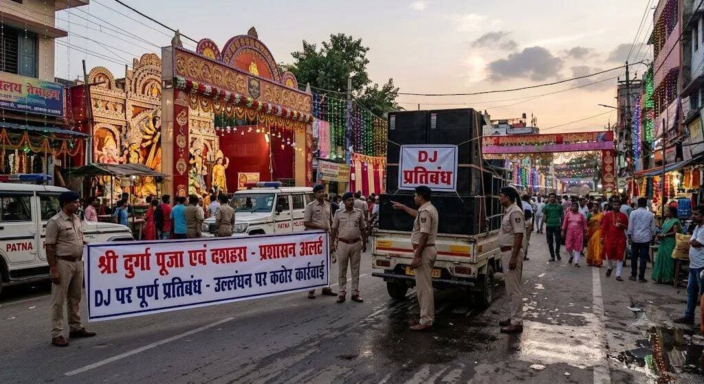 दुर्गा पूजा-दशहरा को लेकर सरकार अलर्ट, DJ पर पूर्ण प्रतिबंध; महिला-बच्चों की सुरक्षा सर्वोच्च प्राथमिकता.. See more