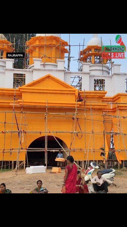 रजरप्पा में दिखेगा इटली के वेटिकन सिटी का नजारा, बनेगा 51 फीट ऊंचा दुर्गा पंडाल !