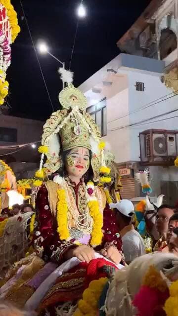 मथुरा में निकली राम जी की बारात #Ramleela#reel #trend #viral #MathuraVrindavan #Mathurapoliceu #