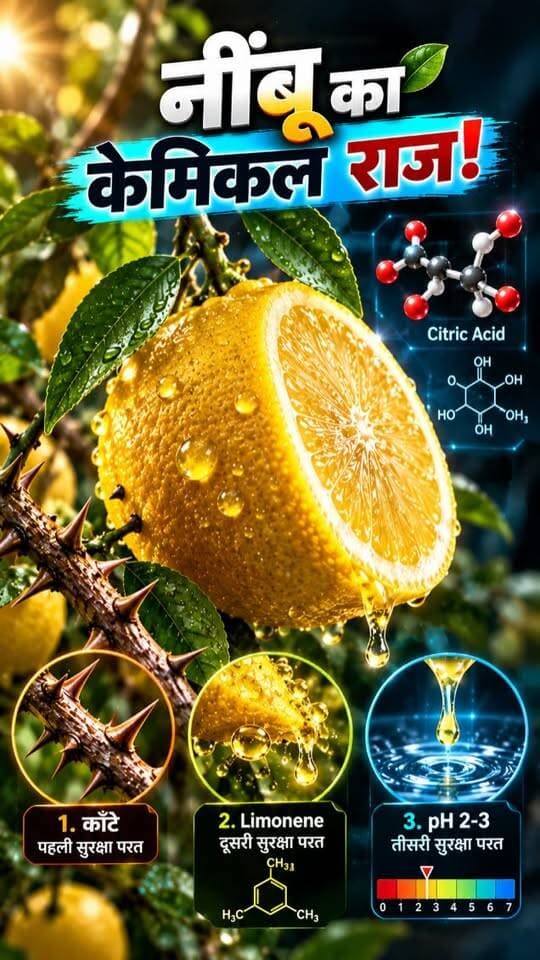 🍋 Fruit or Chemical Weapon? 😱 नींबू की hidden chemistry आपको हैरान कर देगी! 🔬🤯 Watch till the end!
#LemonScience #ScienceFacts #FacebookReels #InstagramReels #viralreeĺs