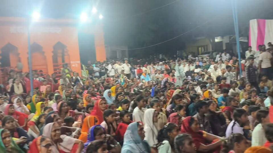 #जहानागंज के #मुस्तफाबाद की ऐतिहासिक #रामलीला में उमड़ा जनसैलाब
