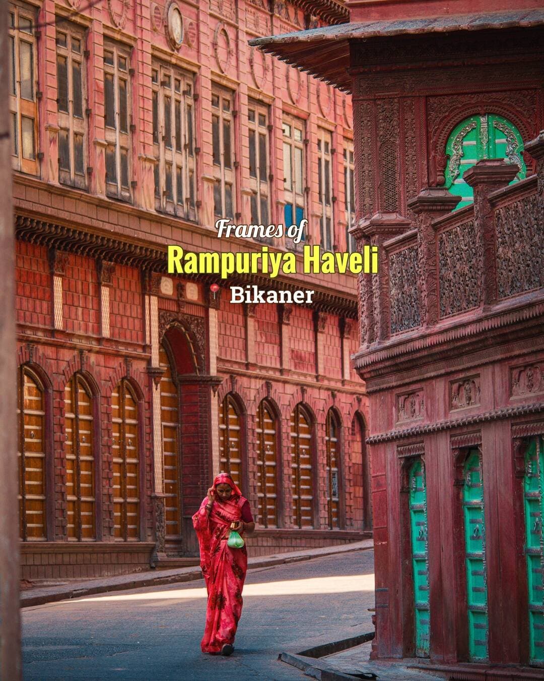 Where Bikaner’s history meets timeless architecture.
Nestled in the heart of Bikaner, Rampuria Haveli is a stunning heritage masterpiece built by the wealthy Rampuria merchant family.
Its intricate red sandstone carvings, beautiful jharokhas, delicate jaalis and ornate façade showcase a unique blend of Rajasthani, Mughal and European architectural influences. 🏛️
A place where every detail tells a story of Bikaner’s glorious past. ❤️
📱 #googlepixel
📍 Rampuria Haveli, Bikaner, Rajasthan
Save this for your Bikaner trip!
RampuriyaHaveli Bikaner, BikanerDiaries Rajasthan RajasthanHeritage RajasthanArchitecture BikanerTourism ExploreRajasthan IncredibleIndia
#rampuriyahaveli #bikaner #bikanerdiaries #rajasthan