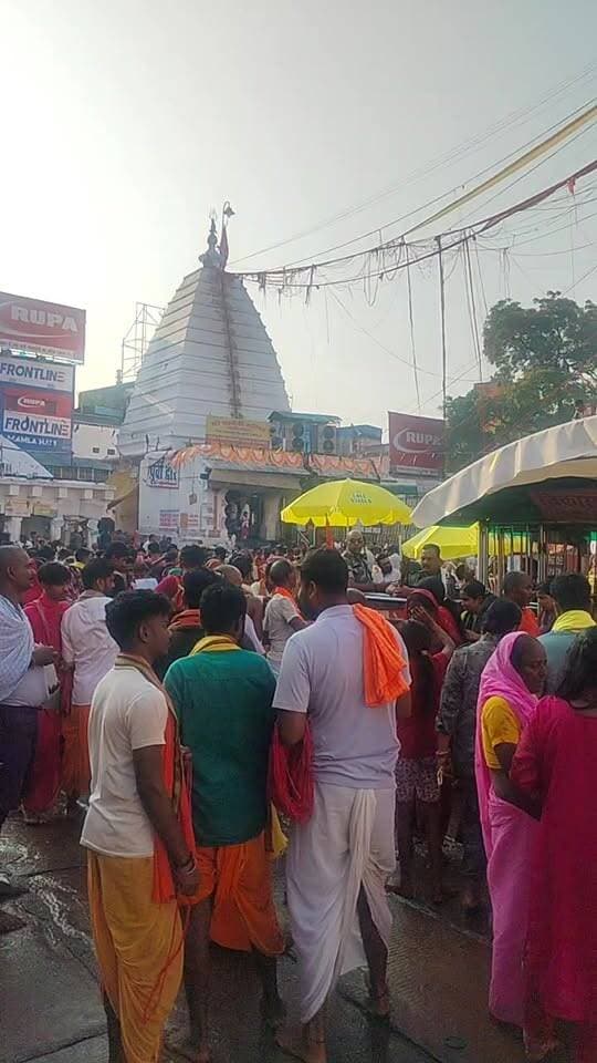 नवरात्र live बाबा बैद्यनाथ धाम मंदिर