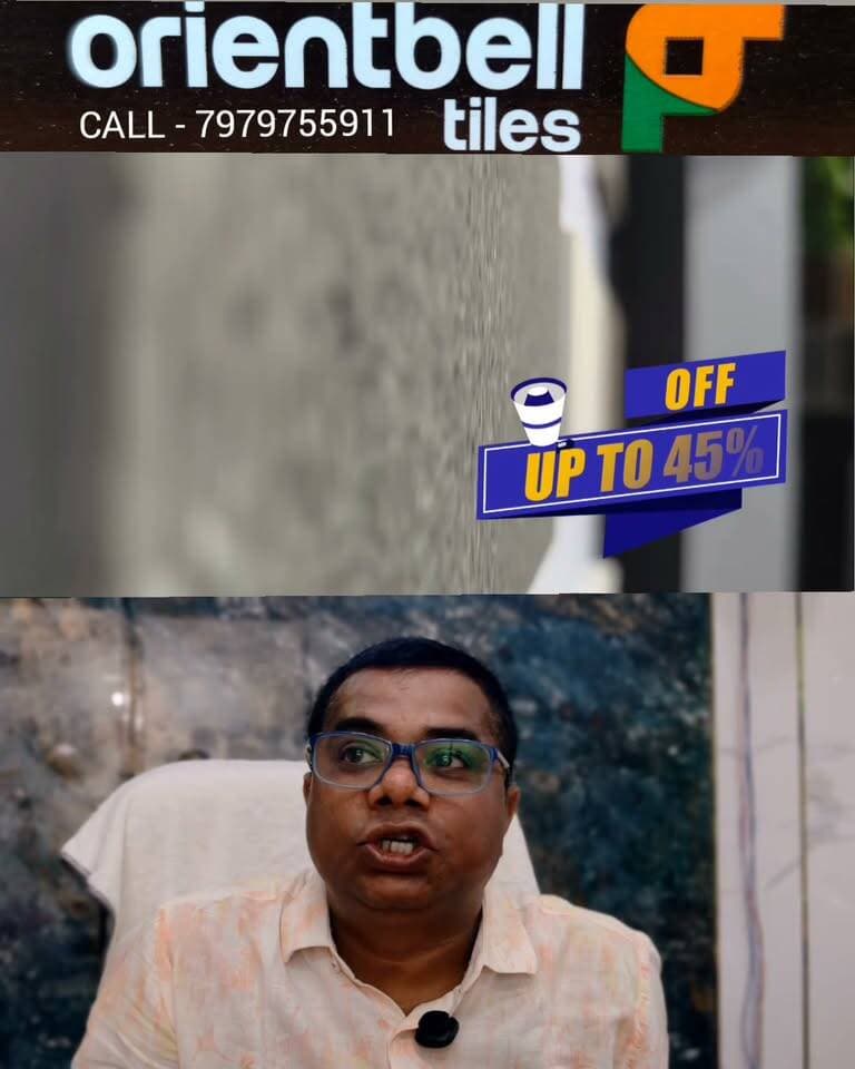 अब देवघर में संथाल परगना का एकमात्र एक्सक्लूसिव शो रूम, ORIENTBELL TILES,
SR SENITARY, श्याम सुंदर स्कूल के बगल में, सारवां मोड़ बाजला चौक रोड, देवघर झारखंड,
7979755911, फाइनेंस की सुविधा उपलब्ध