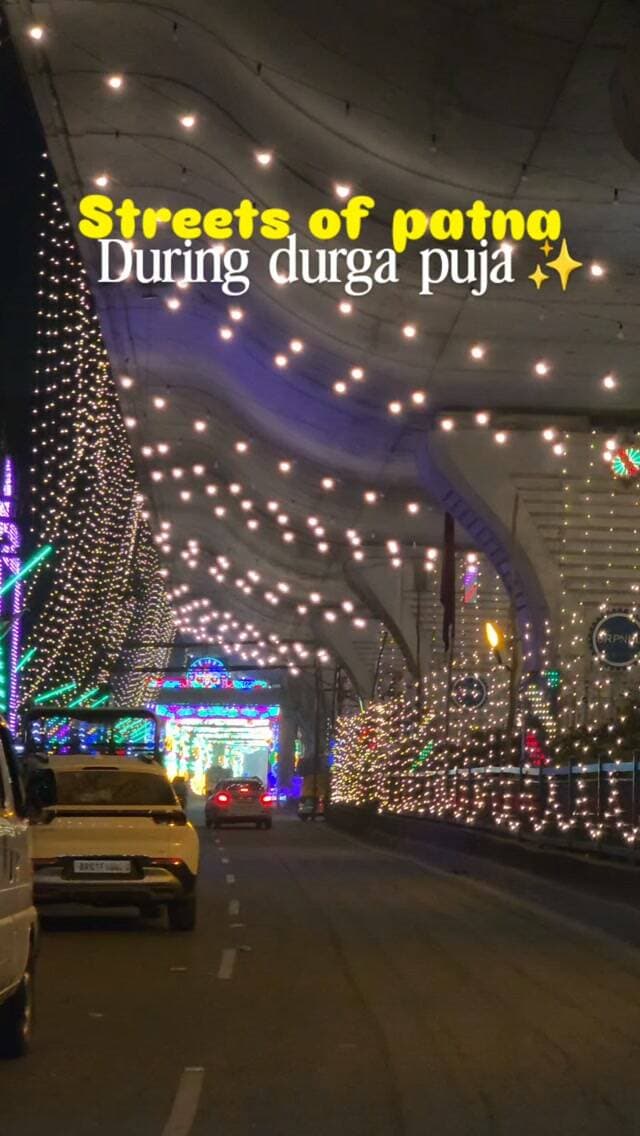 ❤️ रोशनी से सजा अपना पटना, खूबसूरती ऐसी कि नज़रें ठहर जाएँ! 😍
#durgapujareels #durgapujapatna #dussheraspecial #lightshow #decoration
@nowpatna
