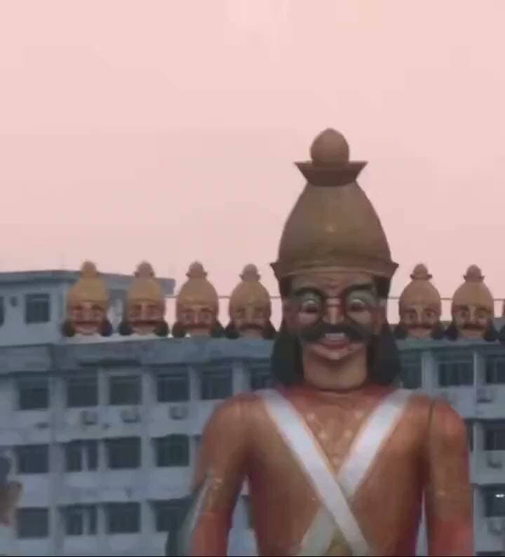 बंगाल में नया इतिहास 🚩 पहली बार राम की अयोध्या थीम पर दुर्गा पूजा