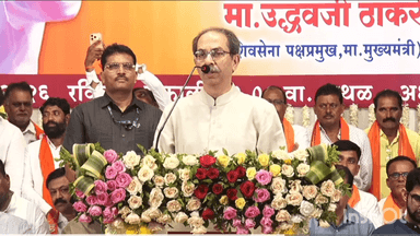मुंबई: "उद्धवसेनेच्या ६ खासदारांच्या शिवसेनेत विलीनीकरणास लोकसभा अध्यक्ष ओम बिर्ला यांनी गेल्या महिन्यात मंजुरी दिली. या निर्णय